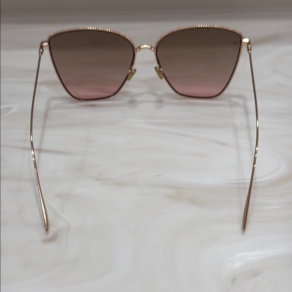 Christian Dior Rose Gold Sunglasses